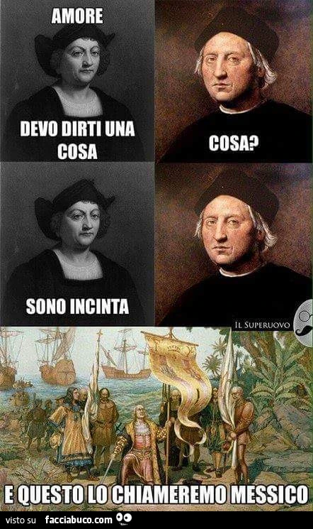 Amore devo dirti una cosa. Cosa? Sono incinta. E questo lo chiameremo Messico