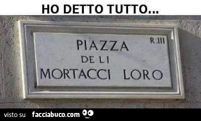 Piazza de li mortacci loro