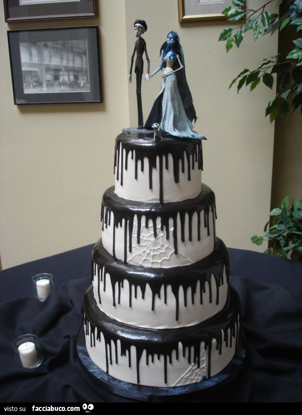 Torta della sposa cadavere