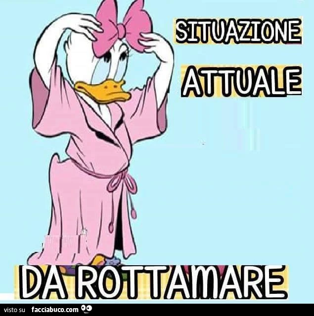 Situazione attuale da rottamare