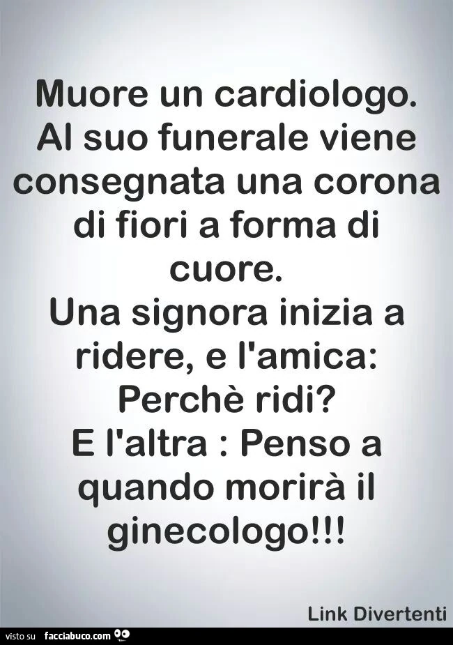 Muore un cardiologo. Al suo funerale viene consegnata una corona di fiori a forma di cuore