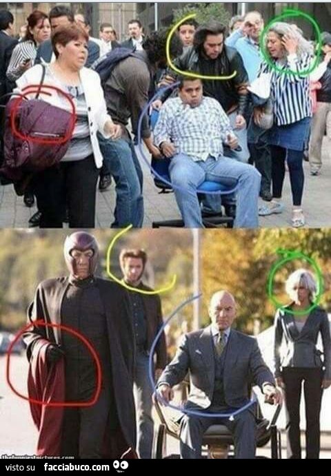 X men pensionati