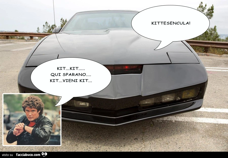 Kit Kit qui sparano&hellip; Kit vieni Kit! Kittesencula