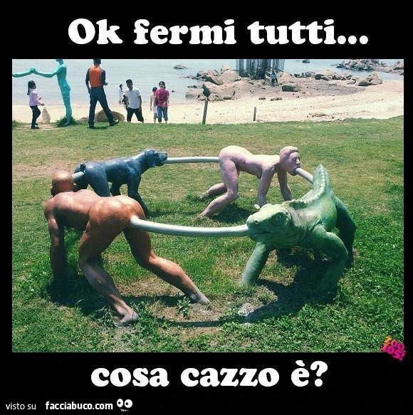 Ok fermi tutti, cosa cazzo è?
