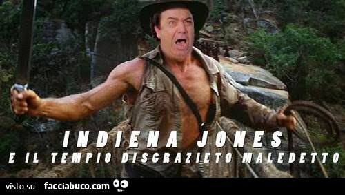 Indiena Jones e il tempio disgrazieto maledetto