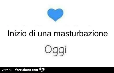 Inizio di una masturbazione oggi