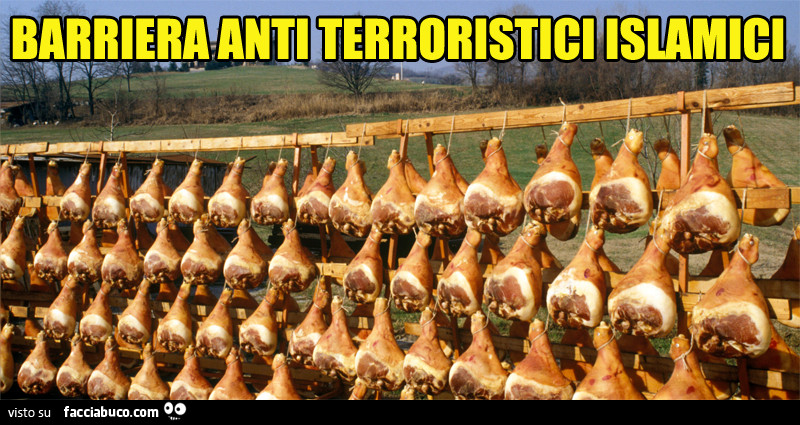 Barriera anti terroristi islamici