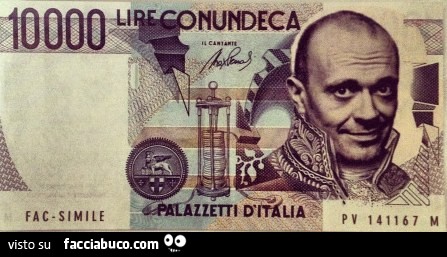 10.000 lire conundeca