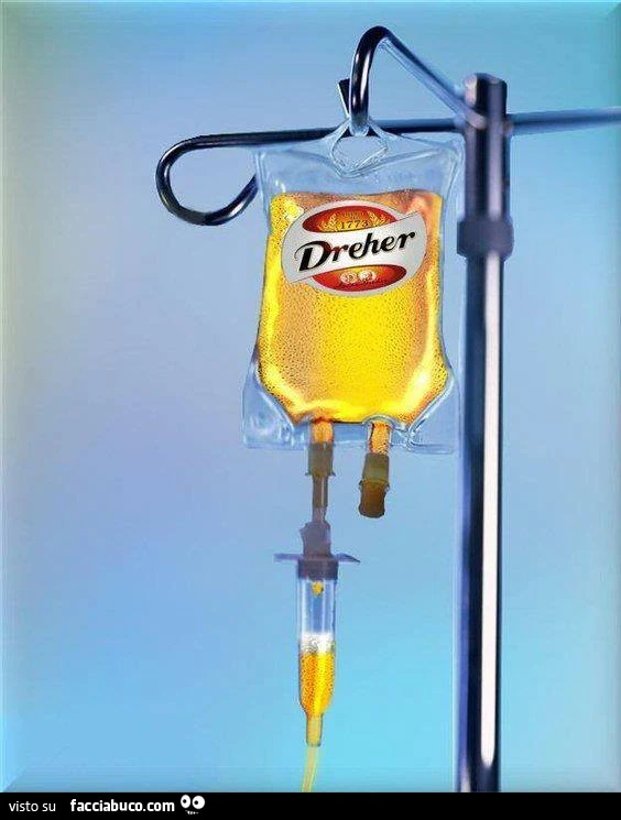 Flebo di birra Dreher