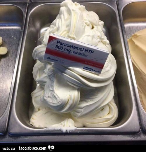 Gelato al Paracetamolo
