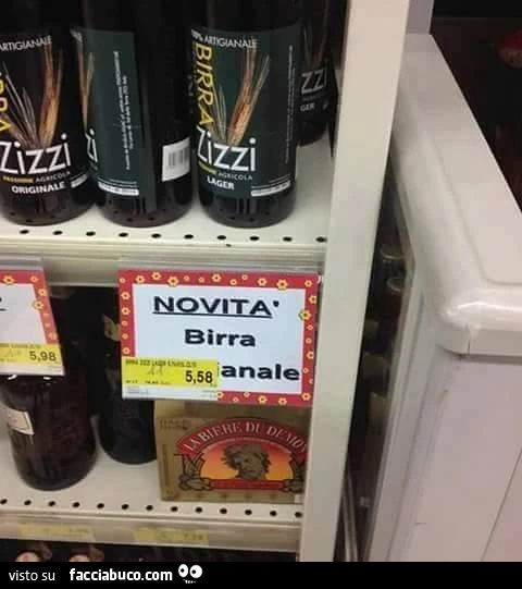 Novità birra anale