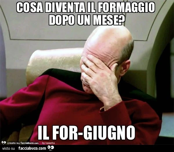Cosa diventa il formaggio dopo un mese? Il for-giugno
