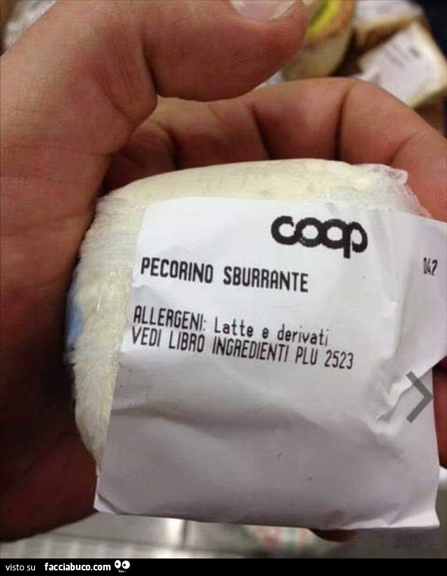 Pecorino Sburrante Coop
