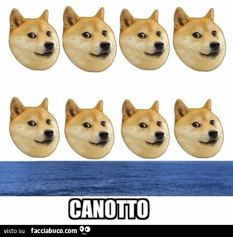 Canotto mare
