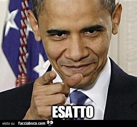 Obama: esatto
