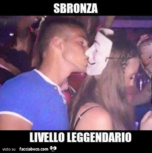 Sbronza livello leggendario