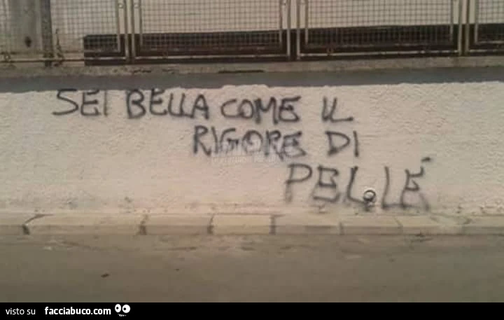 Sei bella come il rigore di Pellè