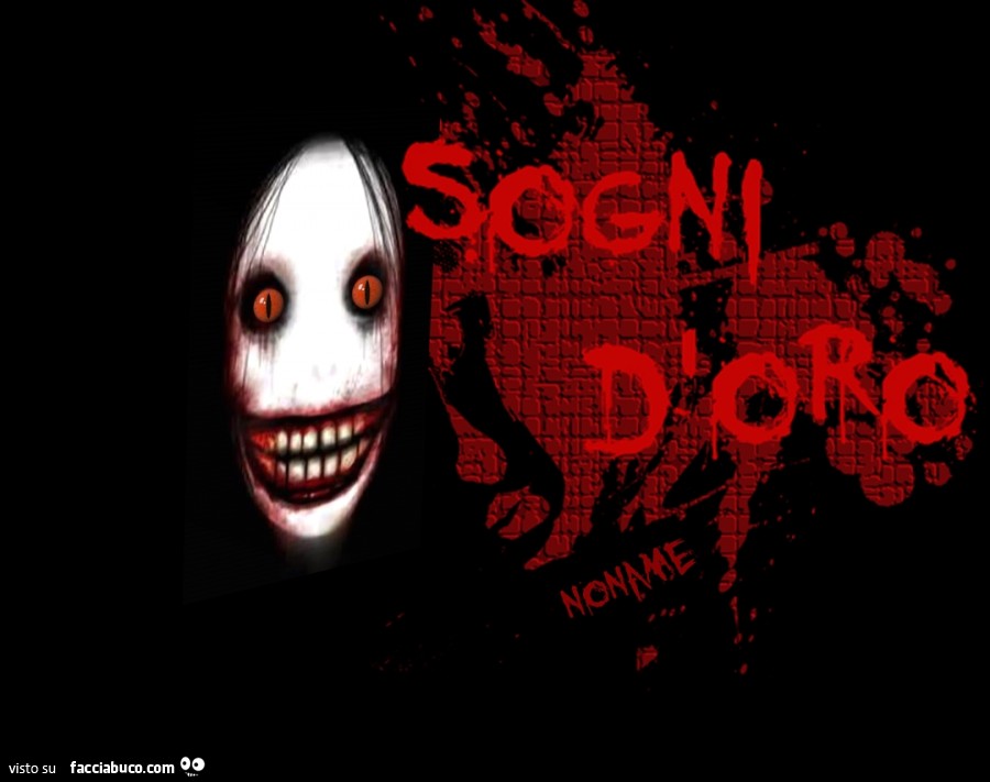 Buonanotte horror. Sogni d'oro