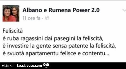 Albano e rumena power