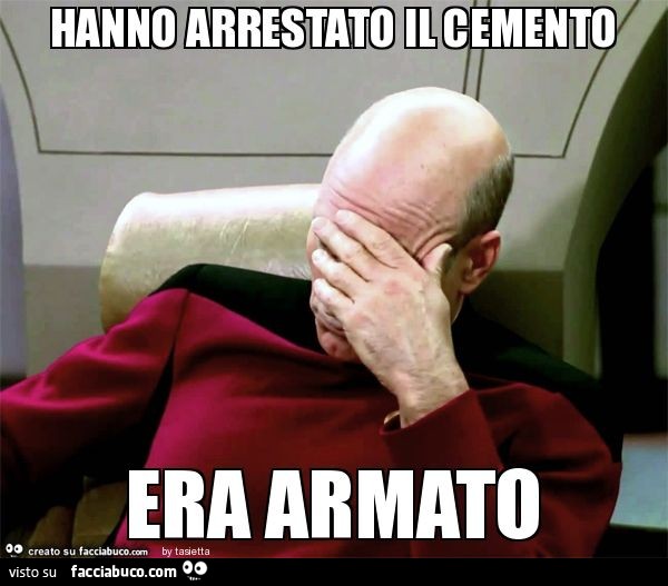 Hanno arrestato il cemento era armato