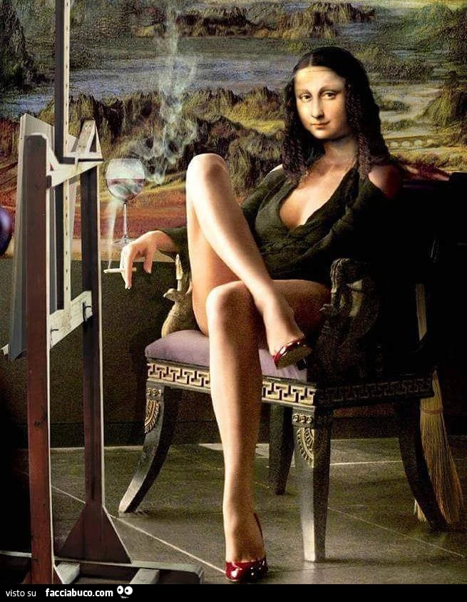 Monna Lisa gambe sexy