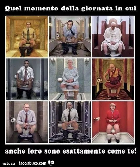 Quel momento della giornata in cui anche loro sono esattamente come te