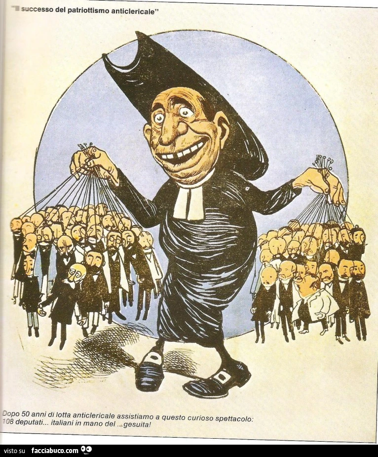 Il successo del patriottismo anticlericale