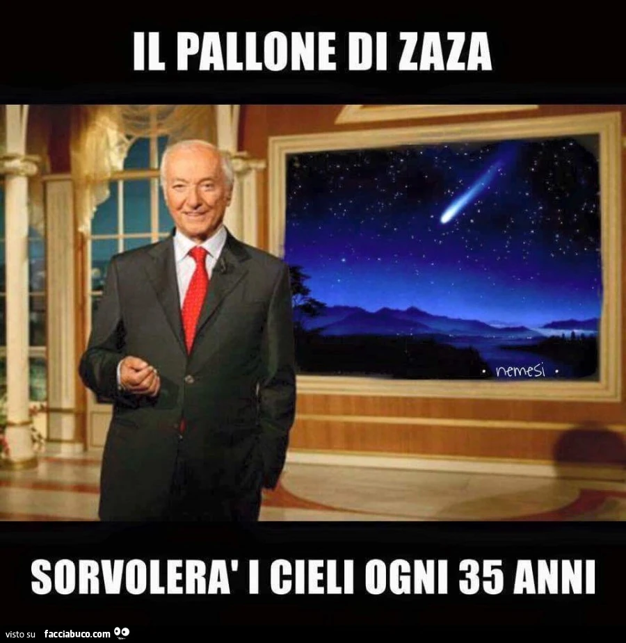 Il pallone di Zaza sorvolerà i cieli ogni 35 anni