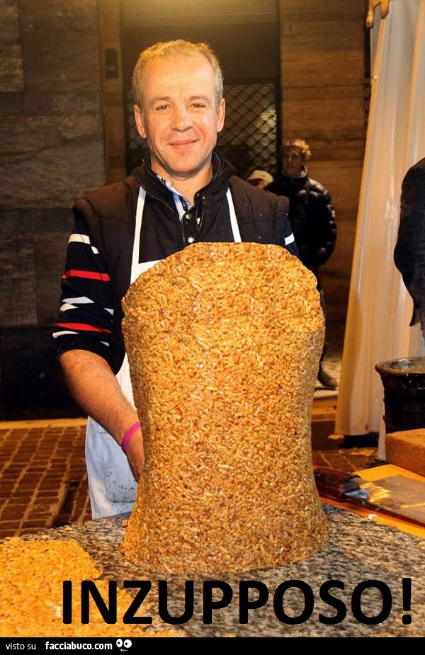 Biscotto gigante. Inzupposo