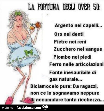 La fortuna degli over 50. Argento nei capelli