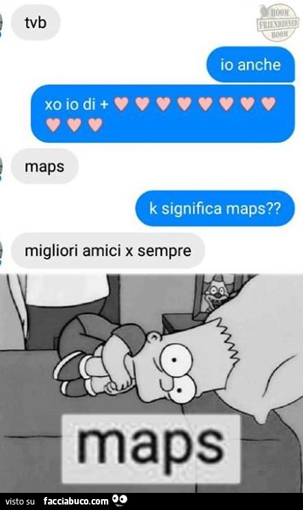 Maps. Migliori amici per sempre