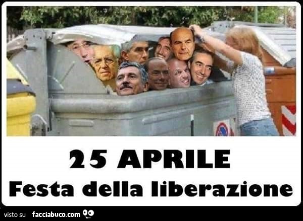 25 aprile, festa di liberazione