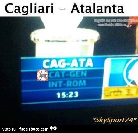 Cagliari - Atalanta. Cag-Ata