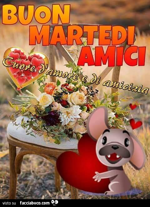 Buon Martedì amici