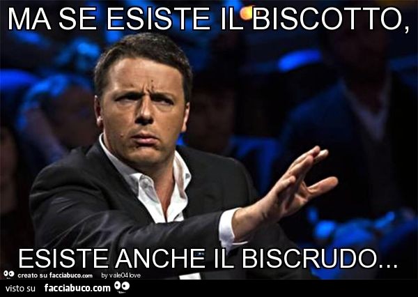 Ma se esiste il biscotto, esiste anche il biscrudo