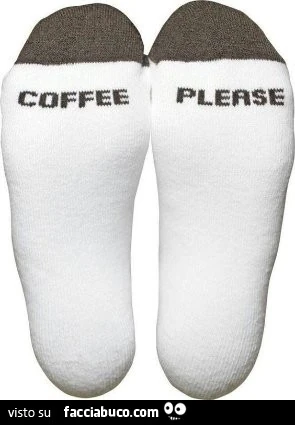 Calzini coffee please