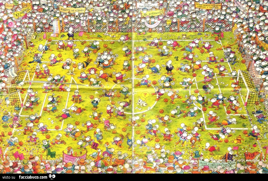Crazy Football di Guillermo Mordillo
