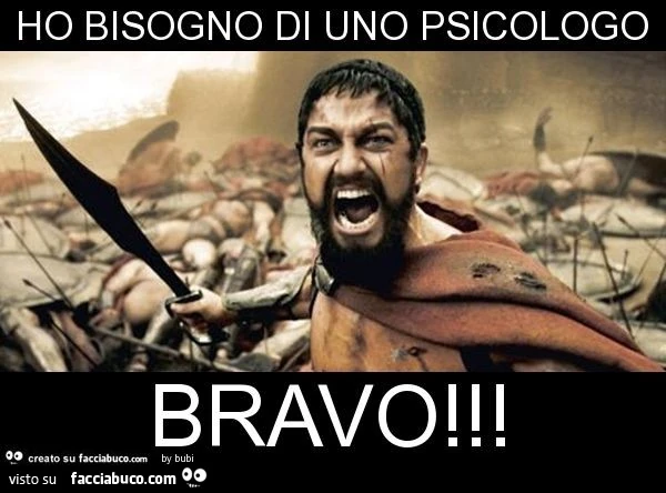 Ho bisogno di uno psicologo bravo