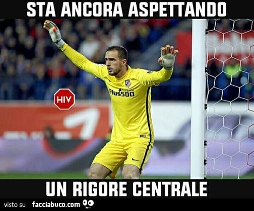 Sta ancora aspettando un rigore centrale
