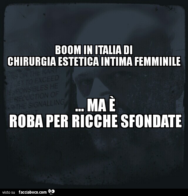 Boom in Italia di chirurgia estetica intima femminile. Ma è roba per ricche sfondate