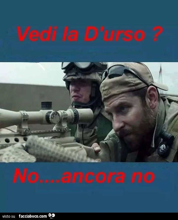 Vedi la D'Urso? No non ancora