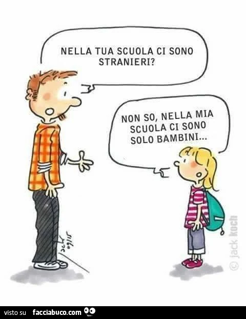 Nella tua scuola ci sono disabili? Nella mia scuola ci sono solo bambini