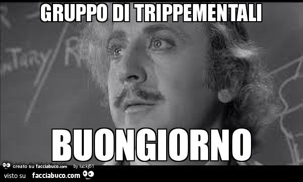 Gruppo di trippementali buongiorno