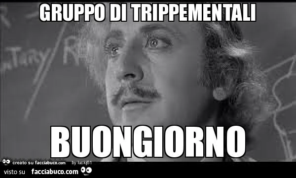 Gruppo di trippementali buongiorno
