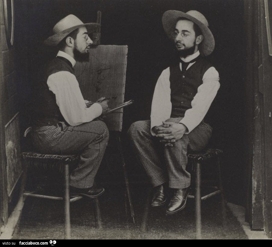 L'autoritratto di Henri de Toulouse-Lautrec